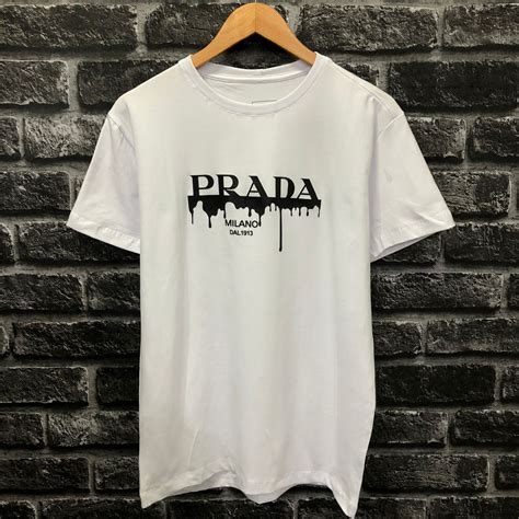 camisa prada branca